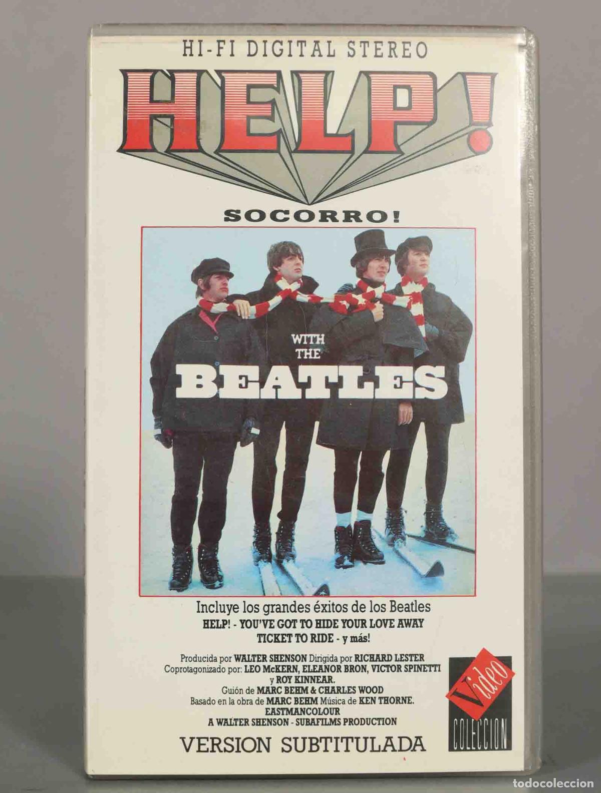 Cine: VHS. THE BEATLES HELP - Foto 1
