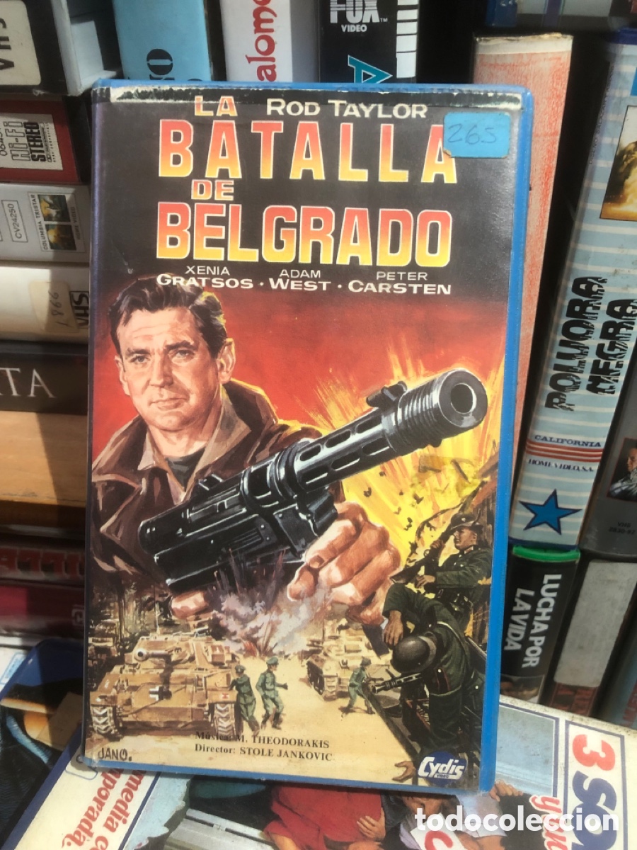 Cine: VHS V&Iacute;DEO CLUB LA BATALLA DE BELGRADO