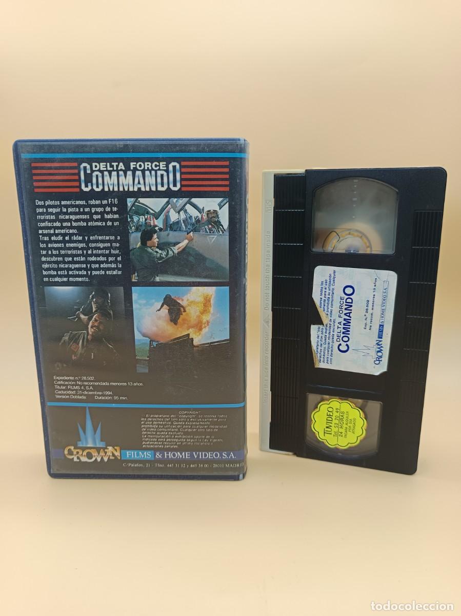 Cine: VHS-DELTA FORCE COMMANDO - Foto 2