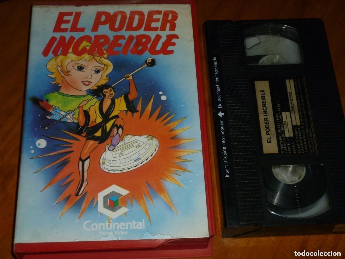Cine: EL PODER INCREIBLE - DIBUJOS ANIMADOS ANIME - VHS - Foto 1