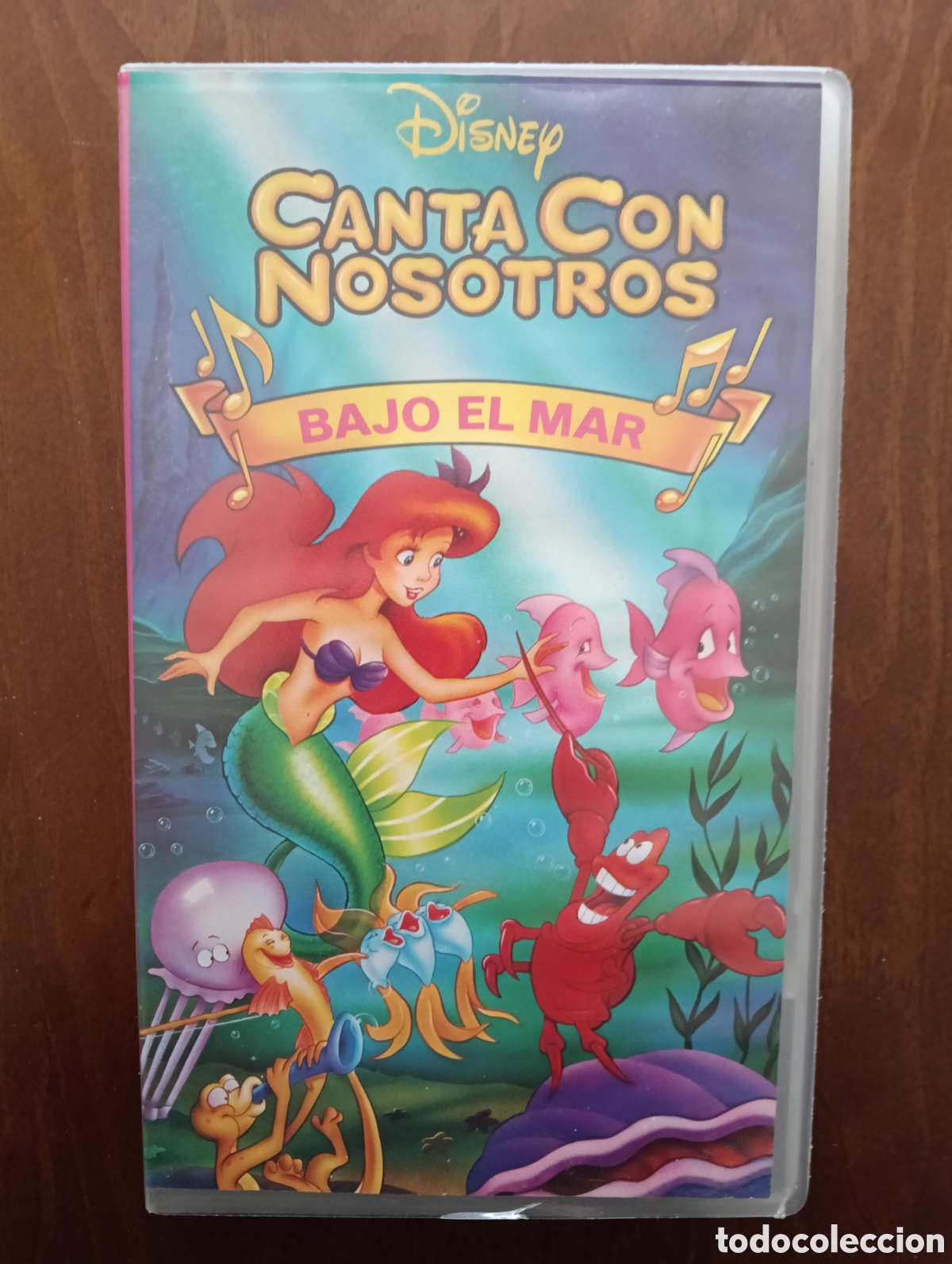 Cine: Disney canta con nosotros : Bajo el mar.VHS.Pedido minimo 5&euro;