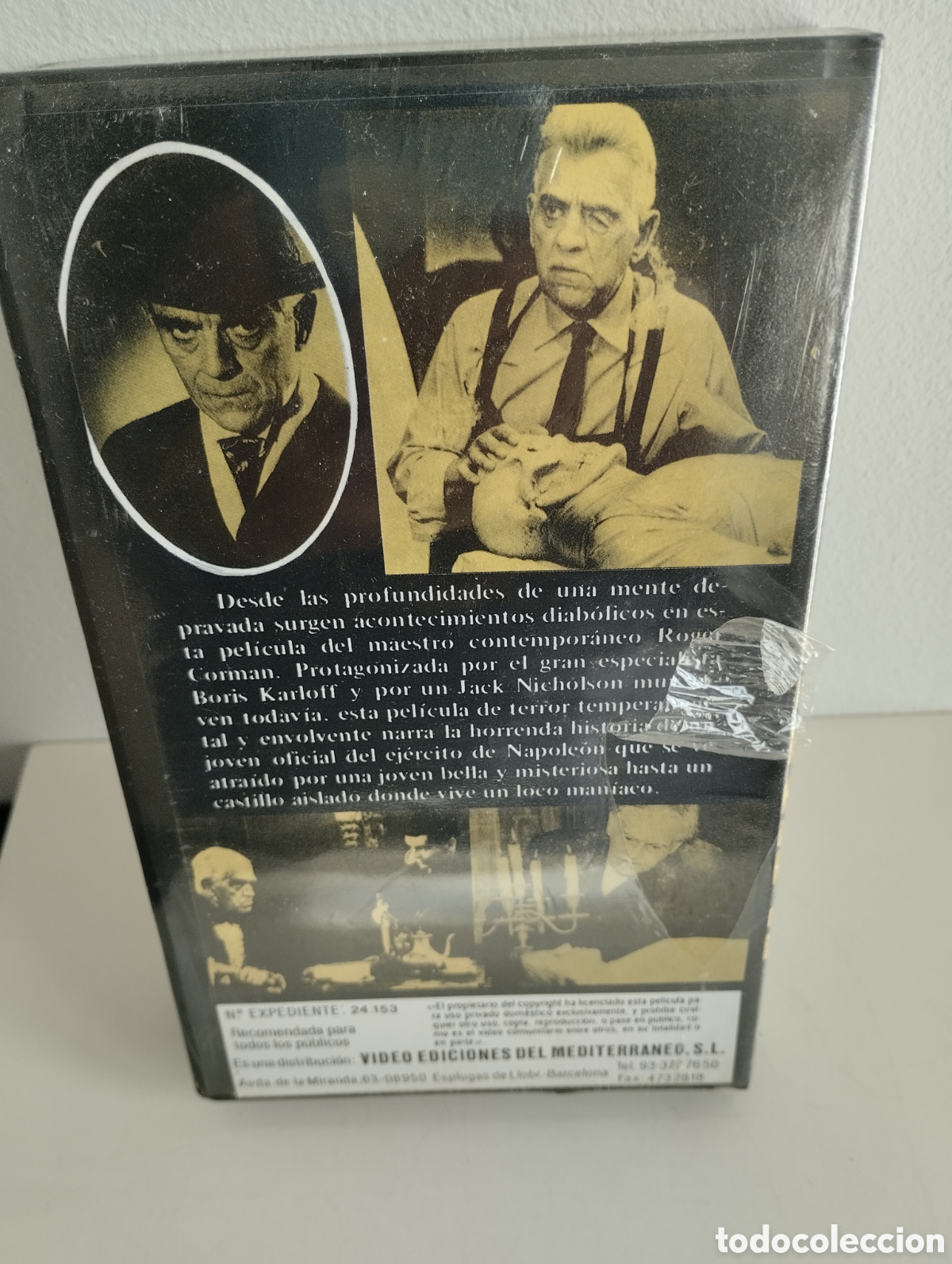 Cine: El Terror. Vhs. ( Precintada). - Foto 2