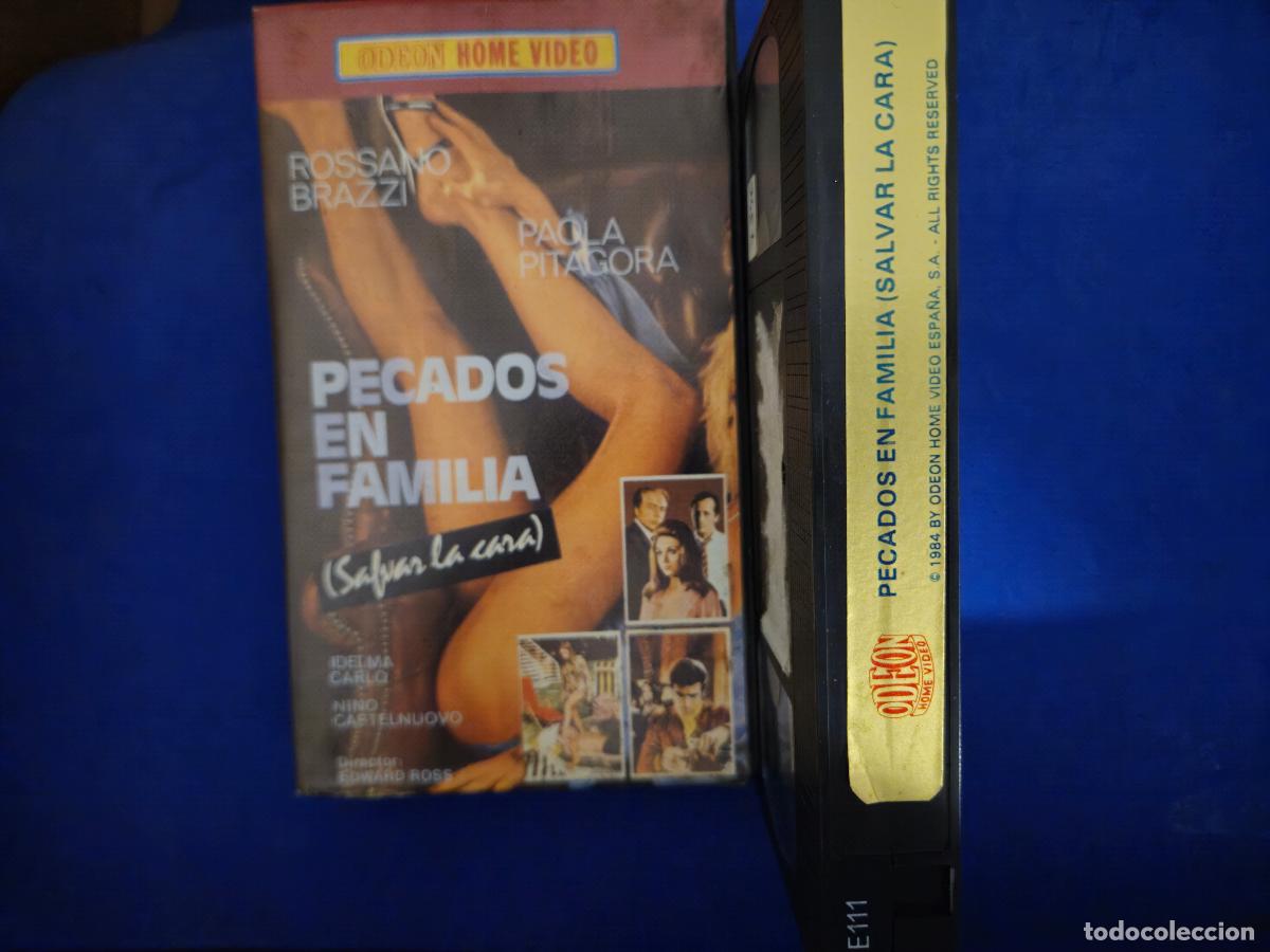 Cine: PECADOS EN FAMILIA (SALVAR LA CARA) VHS (W1)