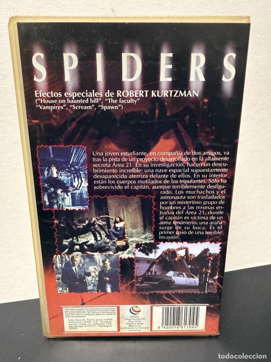 Cine: Spiders (VHS) Gary Jones - Foto 2