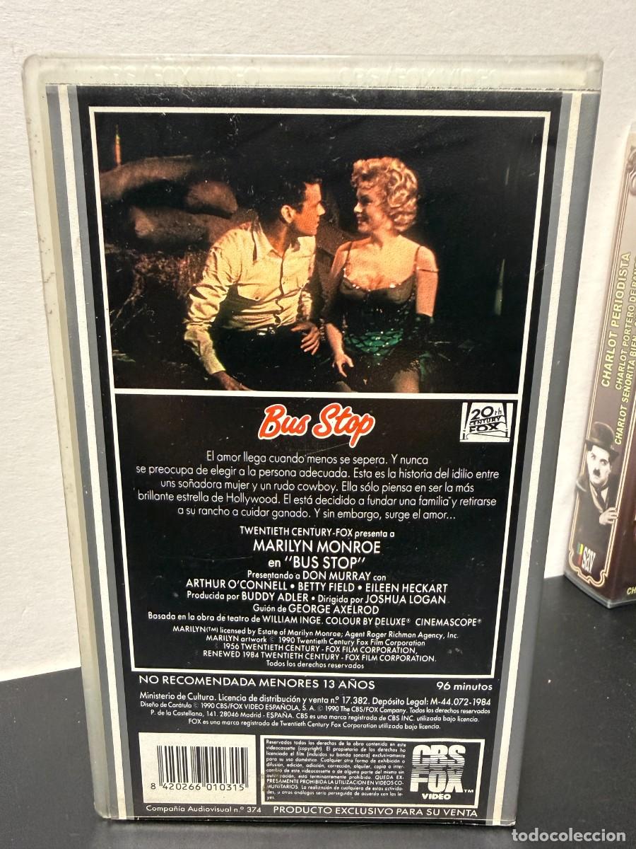 Cine: Bus Stop (VHS) Marilyn Monroe - Foto 3