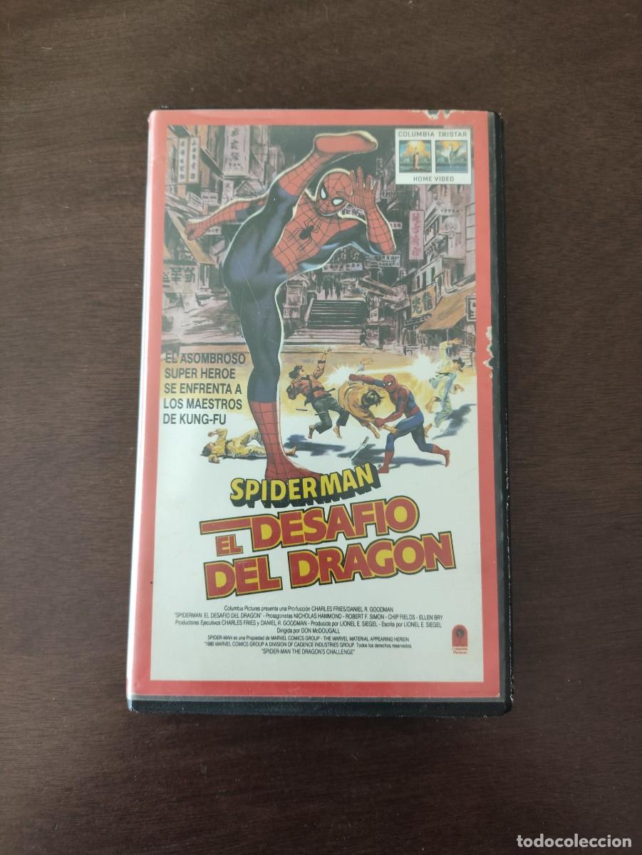 Cine: VHS SPIDERMAN EL DESAFIO DEL DRAGON. SPIDER-MAN DANCHUCK PRODUCTIONS
