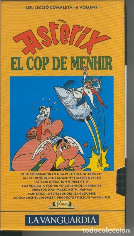 Cinema: Video VHS: Asterix numero 02: El cop de Menhir - Varios