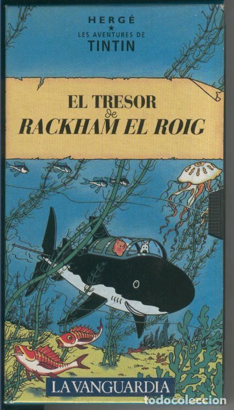 Cine: Video VHS: Tintin numero 19: El tresor de Rackham el roig - Varios