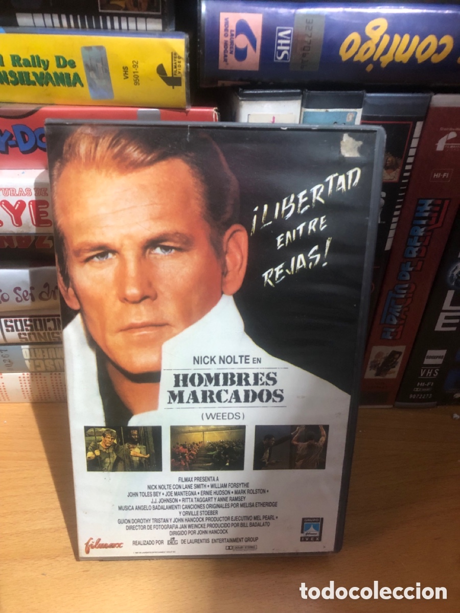 Cine: VHS V&Iacute;DEO CLUB HOMBRES MARCADOS