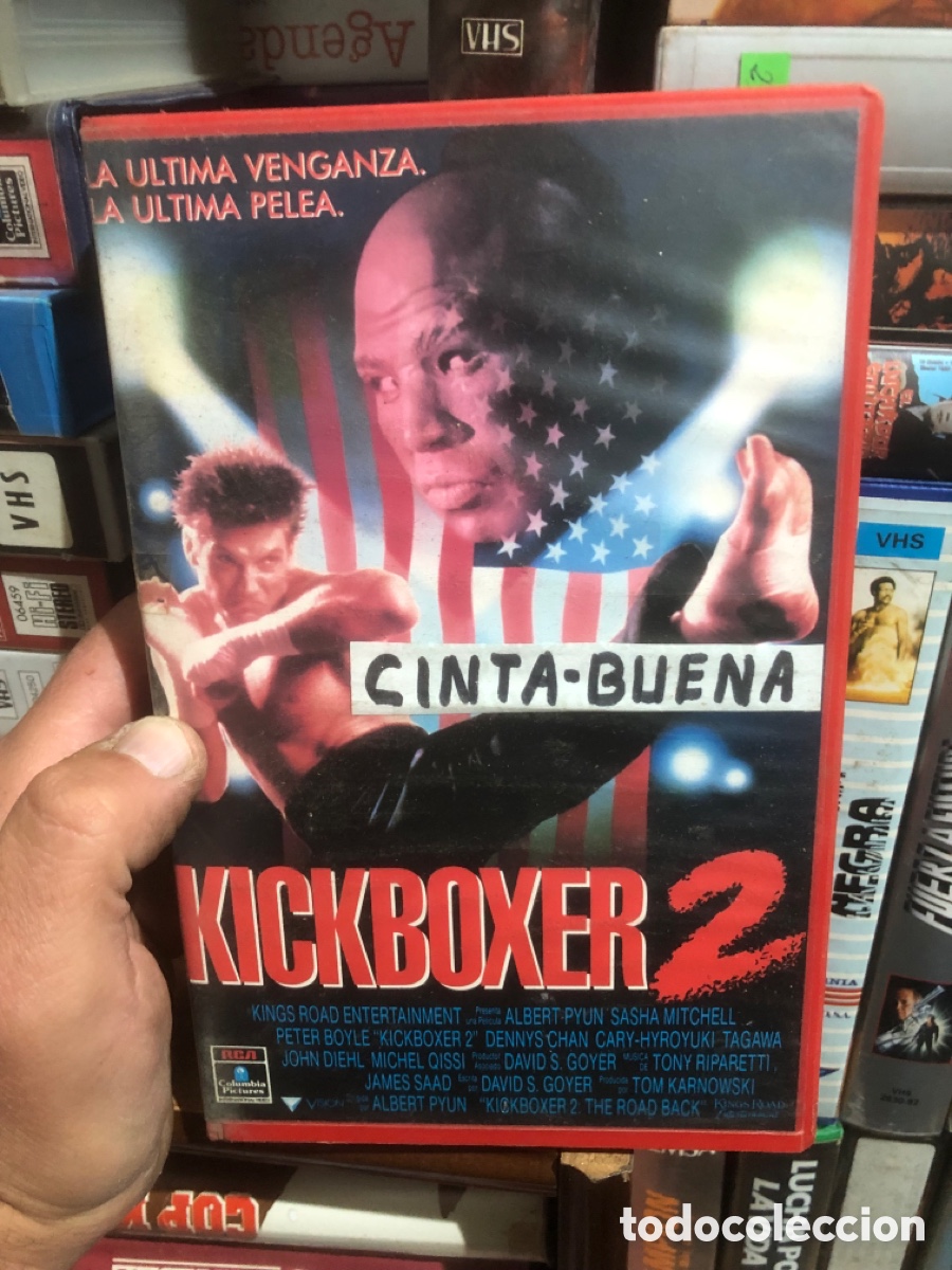 Cine: VHS V&Iacute;DEO CLUB KICKBOXER 2