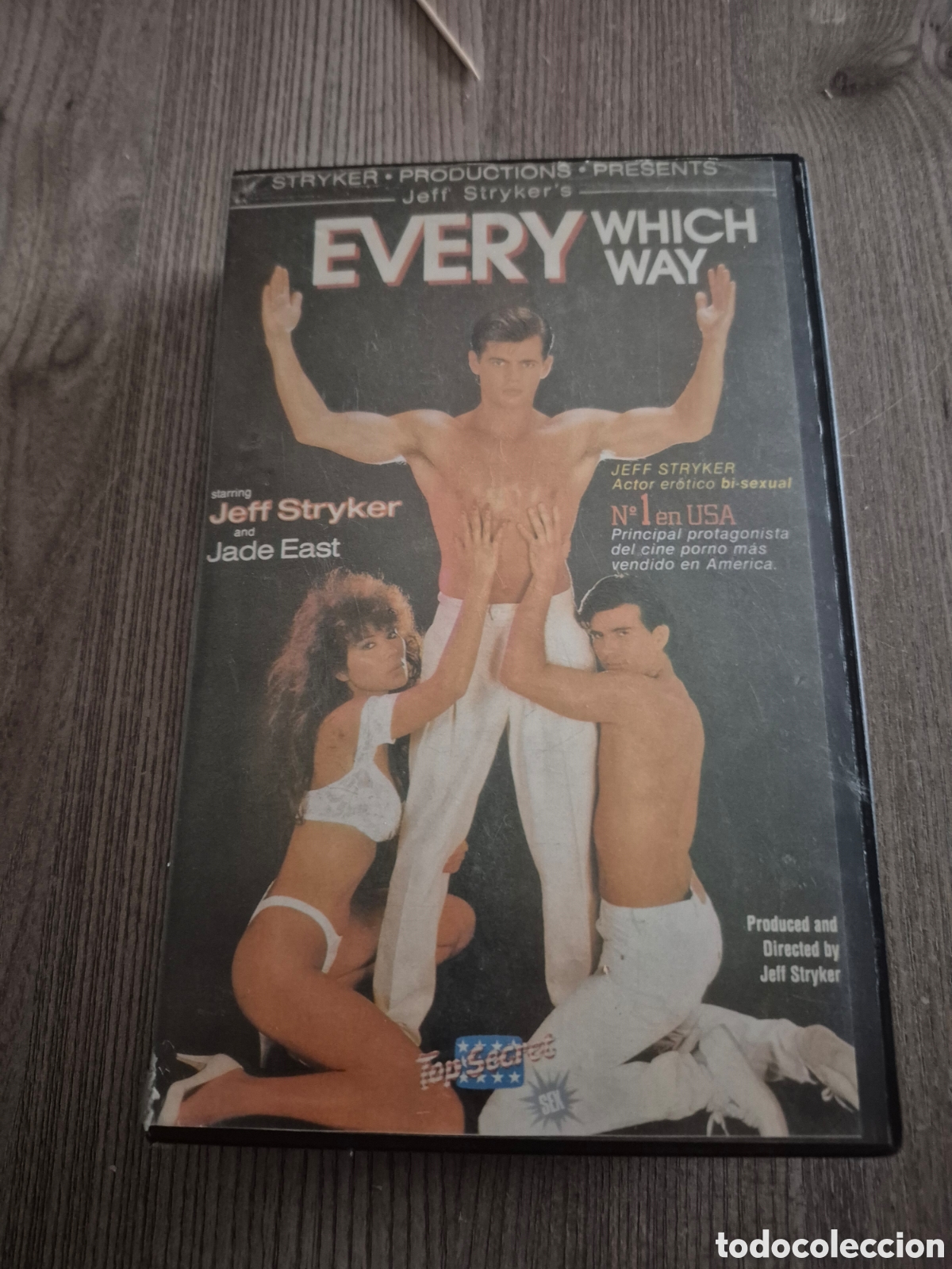 Cine: VHS PORNO EVERY WHICH WAY , JEFF STRYKER