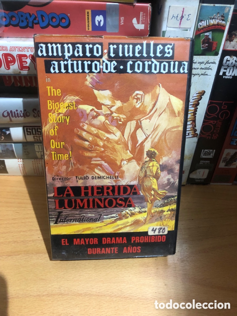 Cine: VHS V&Iacute;DEO CLUB LA HERIDA LUMINOSA