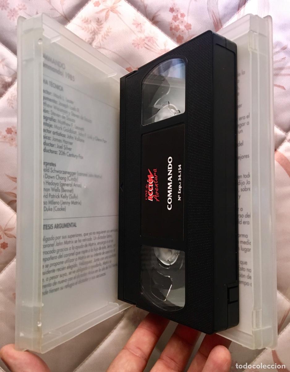 Cine: *Commando (1985) | VHS | Caja Peque&ntilde;a - Foto 3