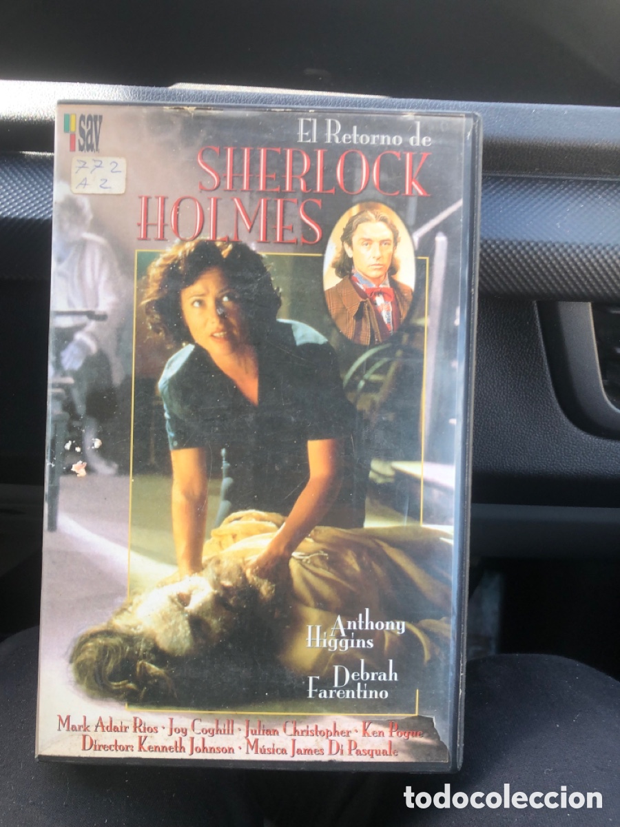 Cine: VHS V&Iacute;DEO CLUB EL RETORNO DE SHERLOCK HOLMES