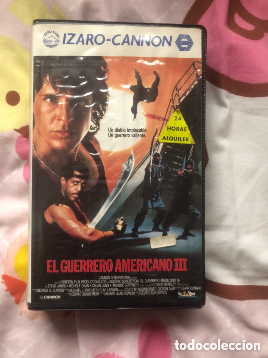 Cine: VHS V&Iacute;DEO CLUB EL GUERRERO AMERICANO 4