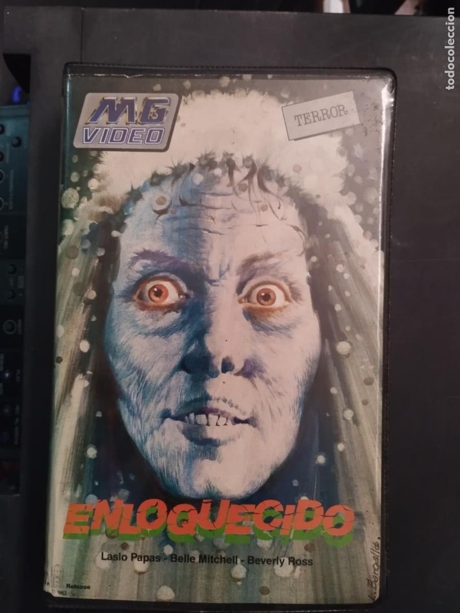 Cine: VHS ENLOQUECIDO (CRAZED) RICHARD CASSINI