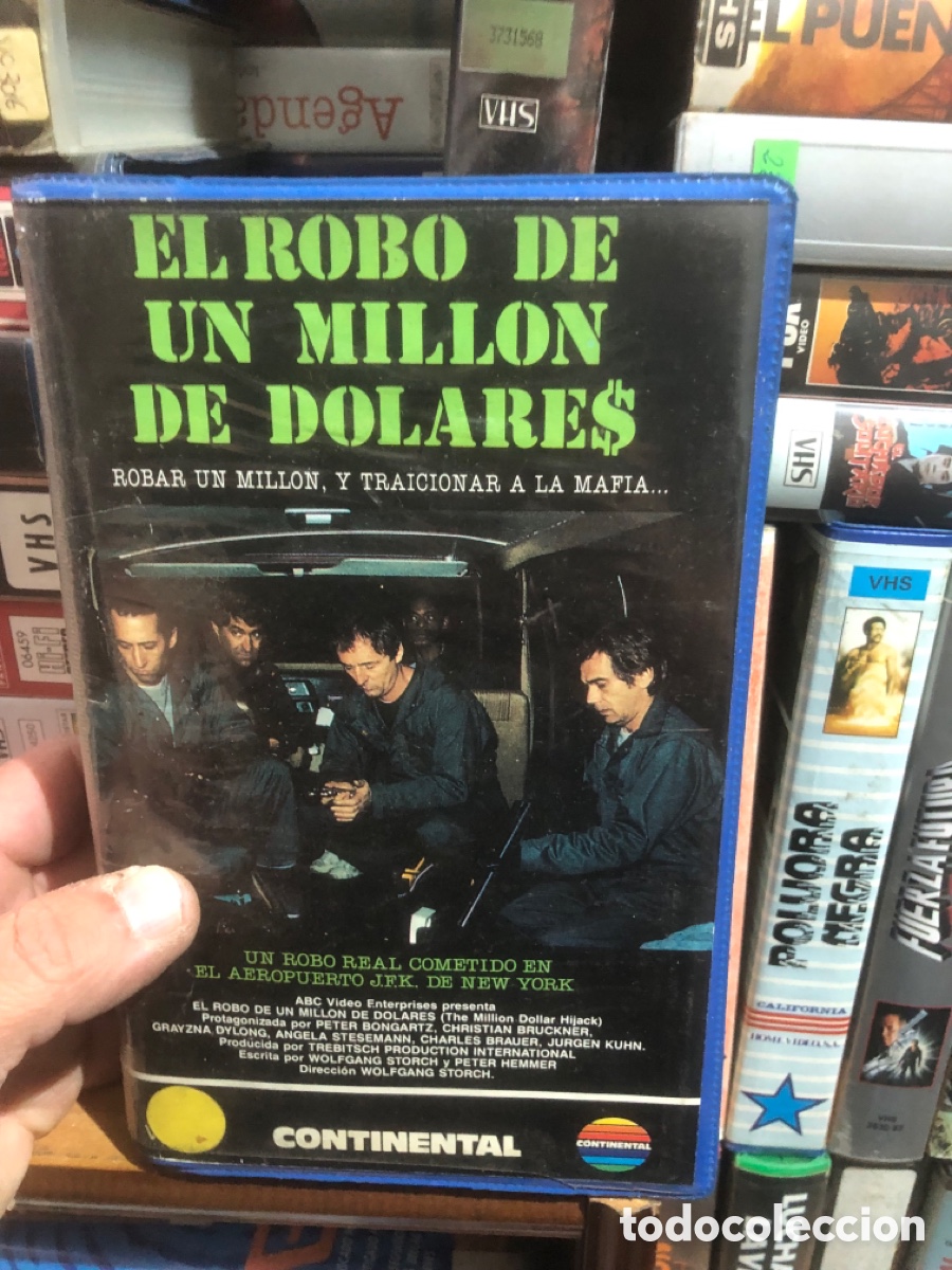Cine: VHS V&Iacute;DEO CLUB EL ROBO DE UN MILL&Oacute;N DE D&Oacute;LARES