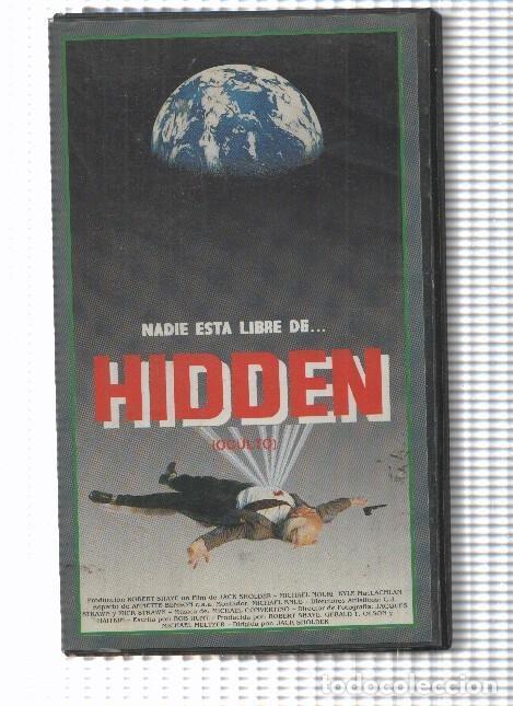 Cine: Pelicula VHS: Hidden, 1987 (Oculto) por Jack Sholder. Michael Nouri-Claudia Christian