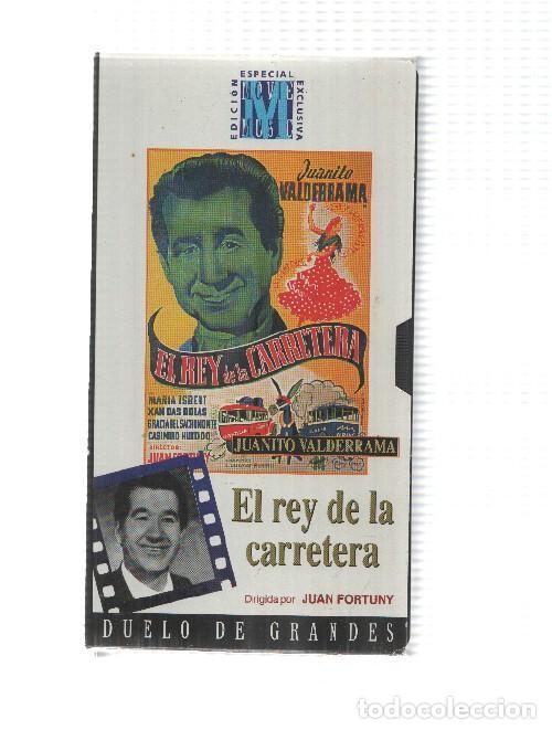 Cine: VHS pelicula: Gitana - El rey de la carretera. Juanito Valderrama. Dirigida por Juan Fortuny