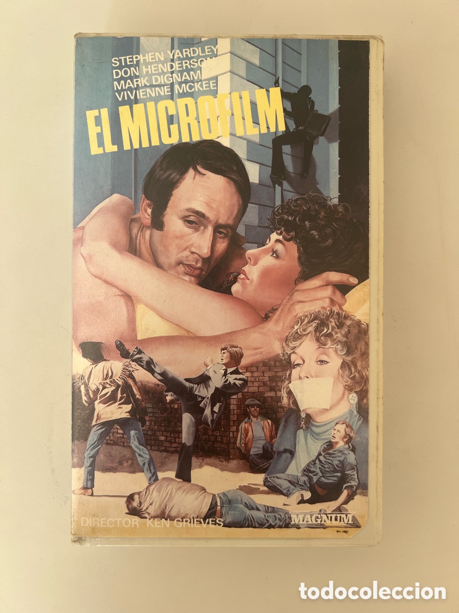 Cine: El microfilm vhs (ken grieves)