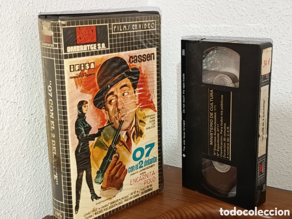 Cine: 07 con el 2 delante. Cassen, Encarnita polo. Pel&iacute;cula VHS