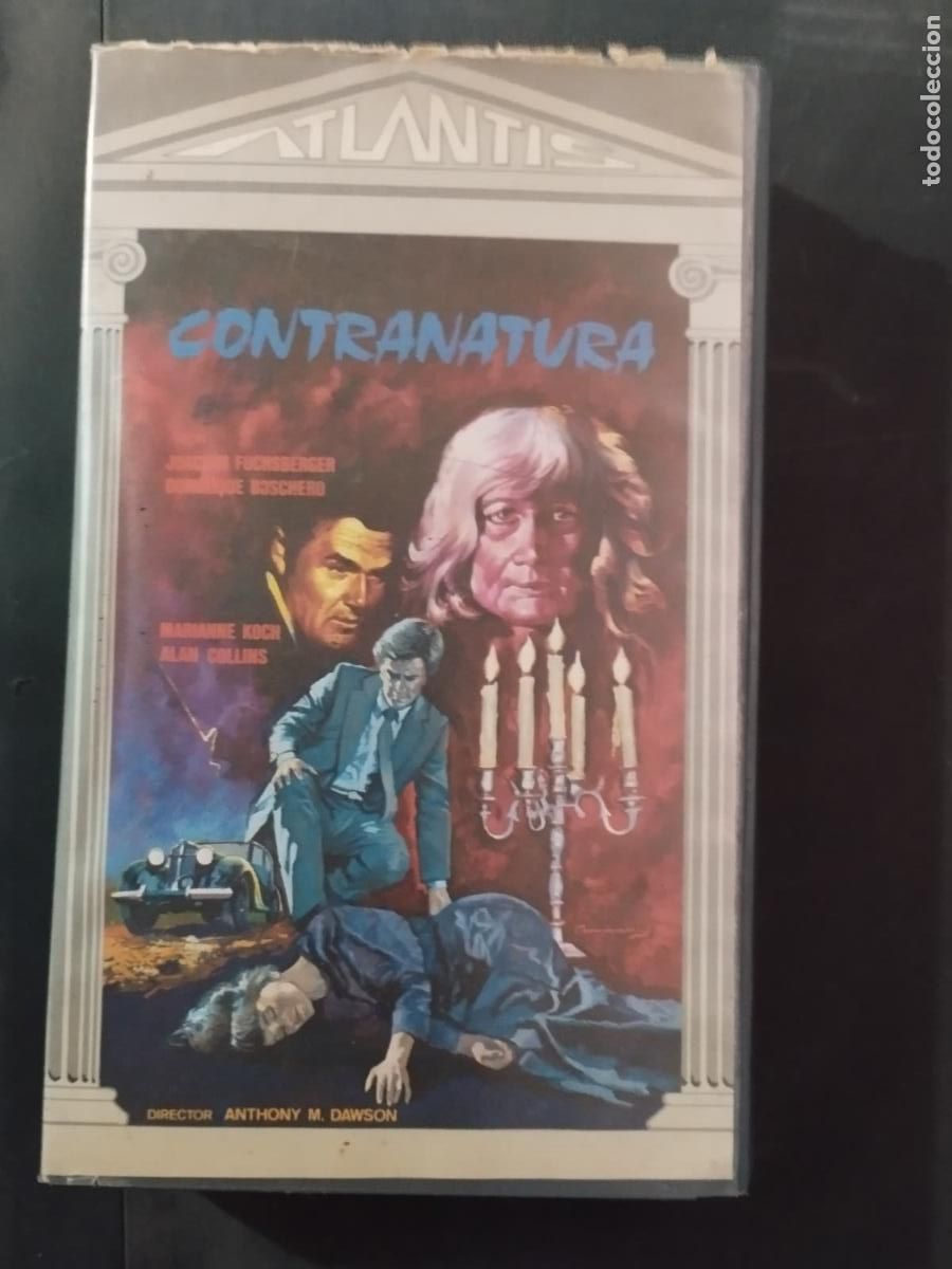 Cine: VHS CONTRANATURA - VENGANZA SOBRENATURAL - ANTONIO MARGUERITI - MARIANNE KOCH