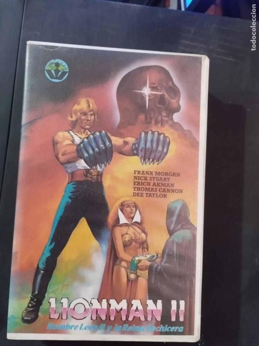 Cine: VHS LIONMAN II Y LA REINA HECHICERA - EL HOMBRE LEON 2 - MICHAEL ARSLAN