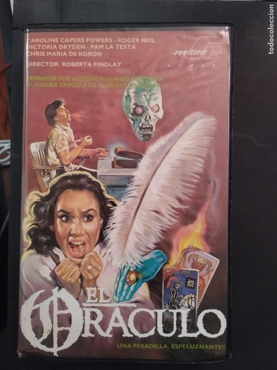 Cine: VHS EL ORACULO - ROBERTA FINDLAY - TERROR SATANICO