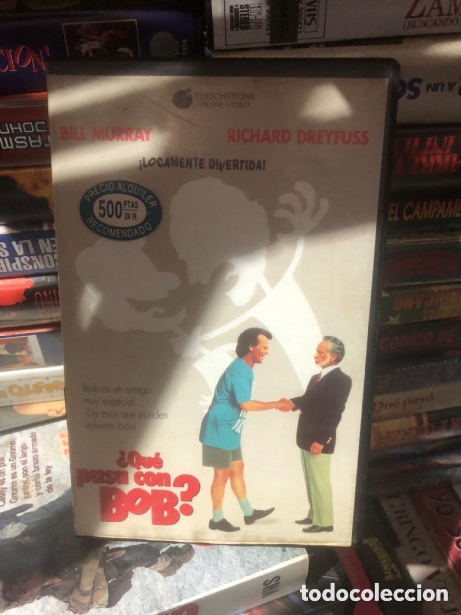 Cine: VHS V&Iacute;DEO CLUB QUE PASA CON BOB