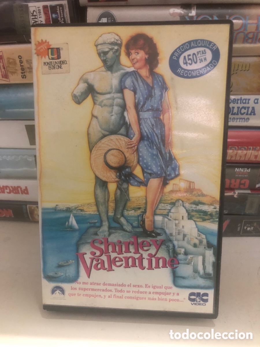 Cine: VHS V&Iacute;DEO CLUB SHIRLEY VALENTINE
