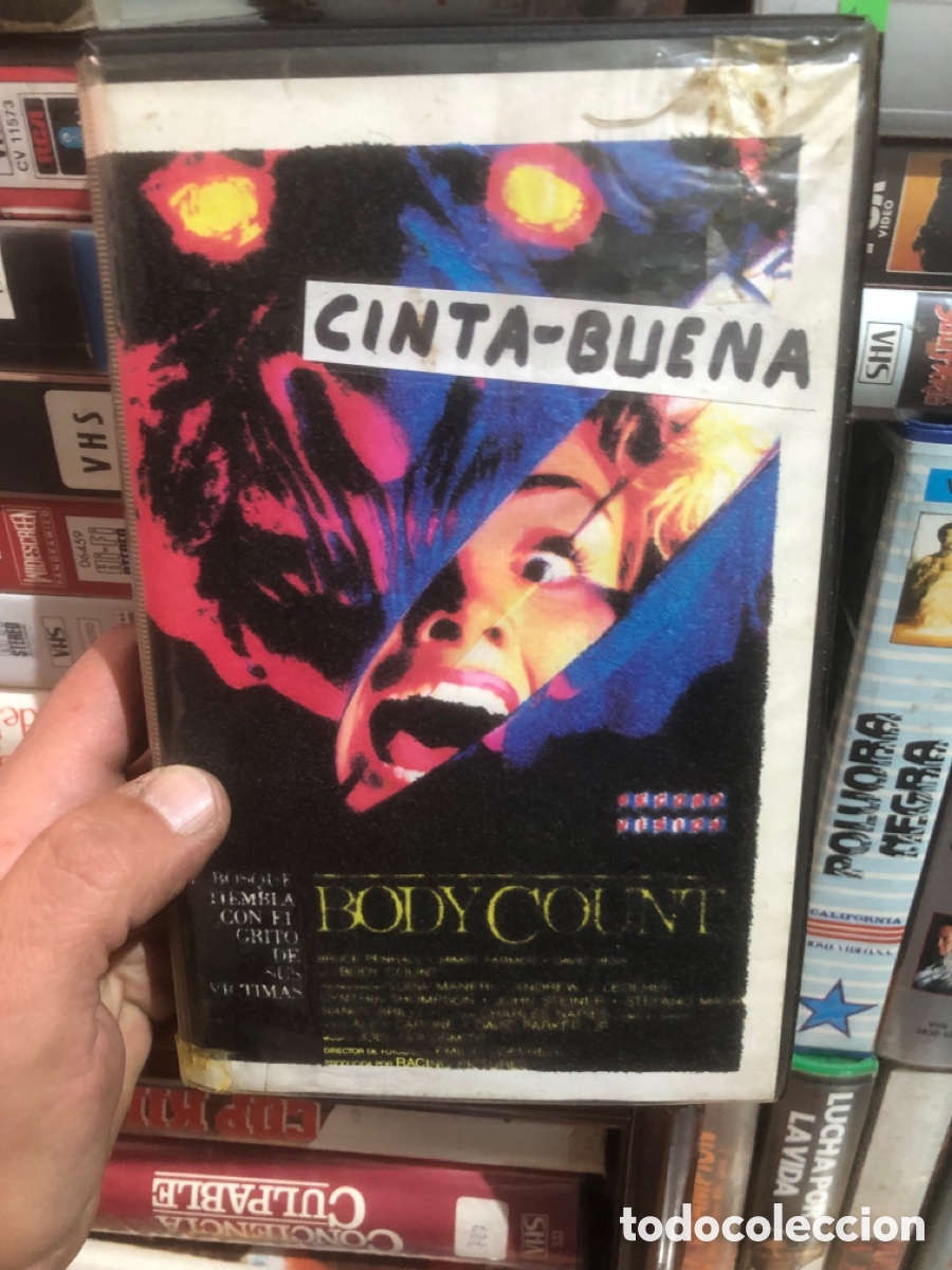 Cine: VHS V&Iacute;DEO CLUB BODY COUNY LEER DESCRIPCI&Oacute;N