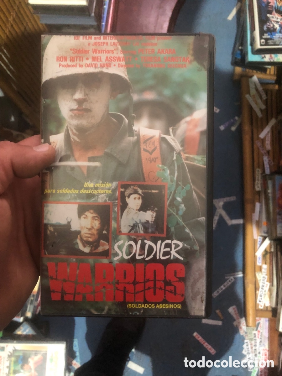 Cine: VHS V&Iacute;DEO CLUB SOLDIERS WARRIORS