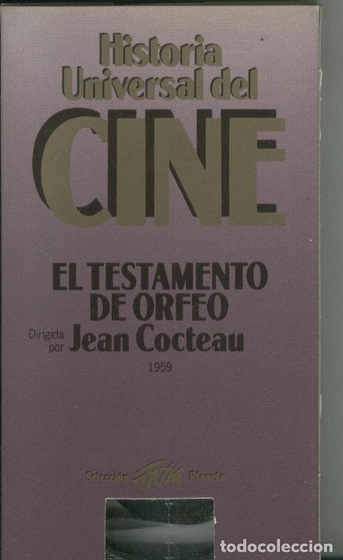 Cine: Pelicula VHS: El testamento de orfeo de Jean Cocteau - Varios