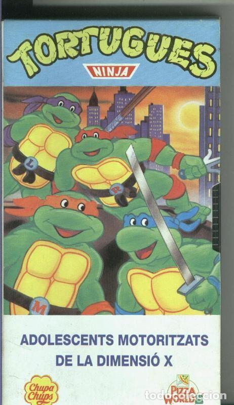 Cinema: Pelicula VHS volumen 4: Tortugues Ninja: Adolescents motoritzats de la dimensio X - Bud Sagendorf