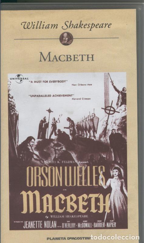 Cin&eacute;ma: Video VHS: Macbeth - Varios