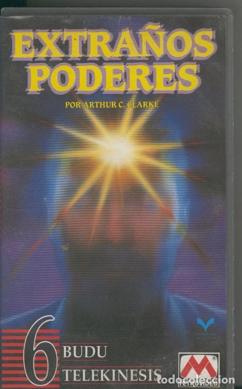 Cinema: Video VHS: Extra&ntilde;os Poderes numero 6: Budu-Telekineses (Arthur C.Clarke) - Varios