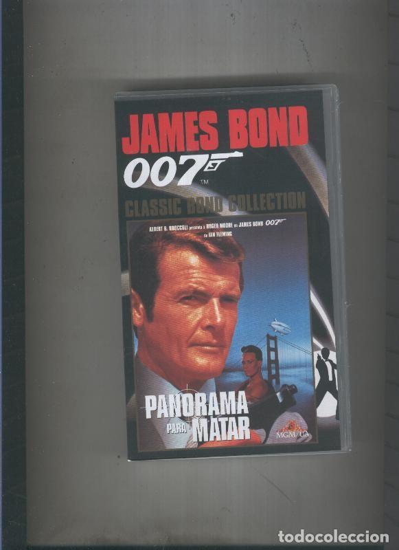 Cine: Video VHS: James Bond 007: Panorama para matar - Varios
