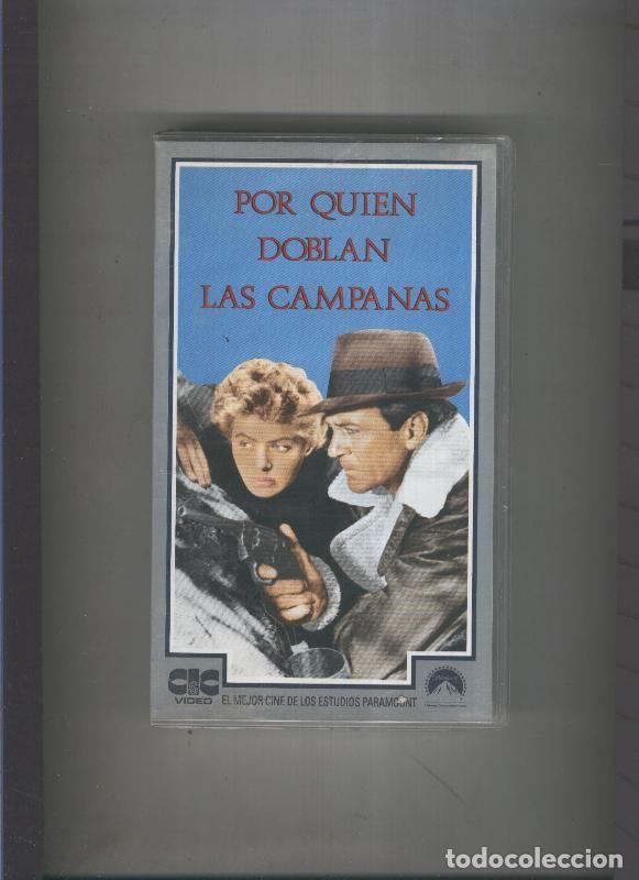 Cine: Video VHS: Por quien doblan las campanas (Ingrid Bergman - Gary Cooper) - Varios
