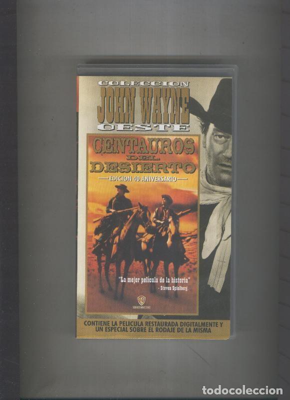 Cinema: Video VHS: Centauros del desierto (John Wayne) - Varios