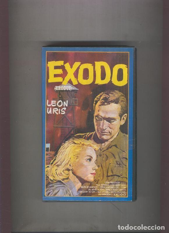 Cine: Video VHS: Exodo (Paul Newman) - Varios