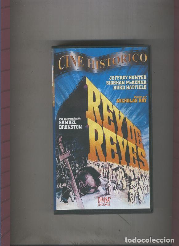 Cinema: Video VHS: Rey de Reyes con Jeffrey Hunter - Varios