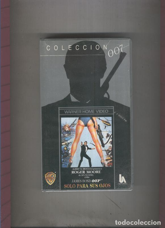 Cinema: Video VHS: 007 Solo para sus ojos con Roger Moore - Varios
