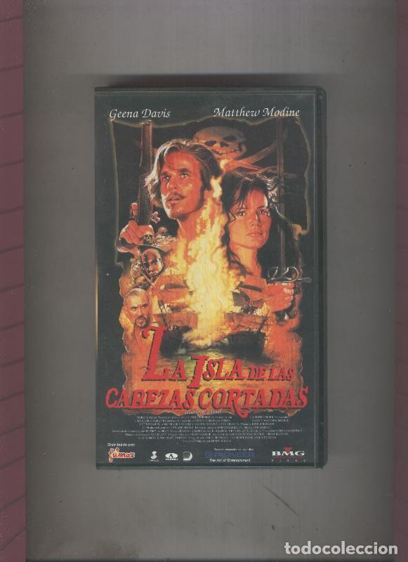 Cinema: Video VHS: La isla de las cabezas cortadas con Geena Davis y Matthew Modine - Varios