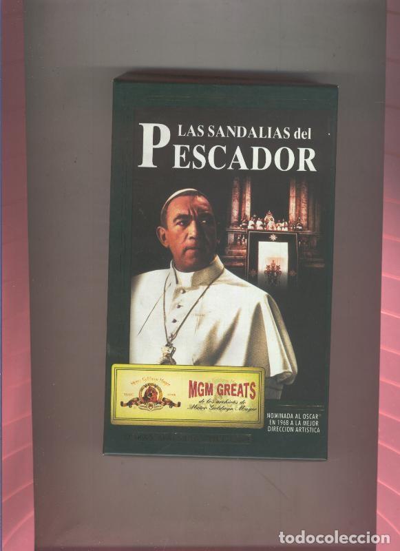 Cinema: Video VHS: Las sandalias del pescador (Anthony Quinn) - Varios