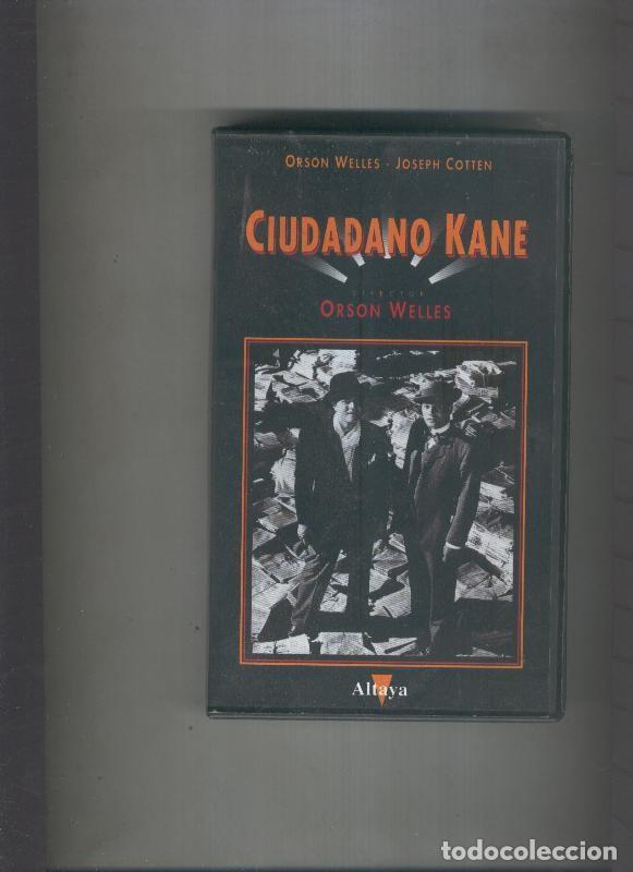 Cinema: Video VHS: Ciudadano Kane con Orson Welles y Joseph Cotten - Varios