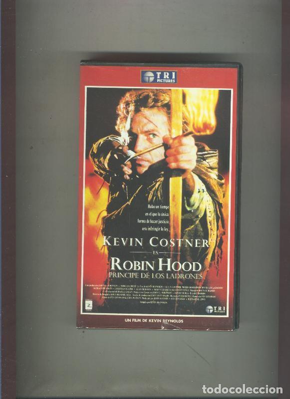 Cine: Video VHS: Robin Hood principe de los ladrones (Kevin Costner) - Varios