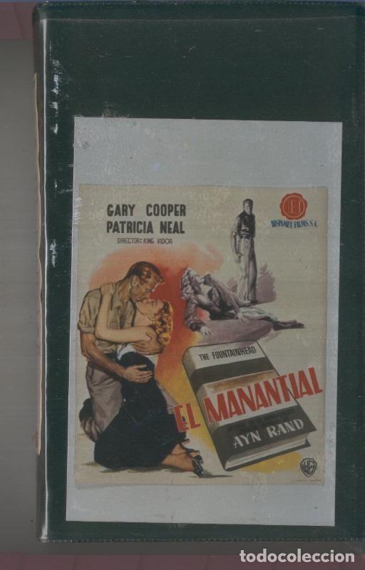 Cine: Video VHS: El manantial - Varios