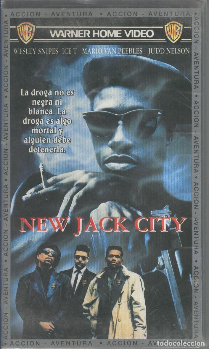 Cinema: Video VHS: New Jack City. ESPA&Ntilde;OL - Mario Van Peebles