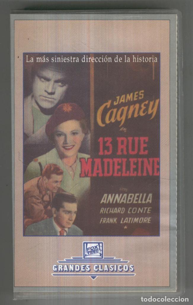 Cinema: VHS Cine: 13 RUE MADELEINE - Henry Hathaway - Henry Hathaway