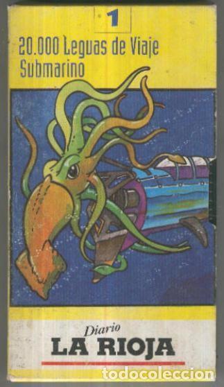 Cinema: VHS Animacion: 20000 Leguas de Viaje Submarino, ( No.01 Diario LA RIOJA) - Burbank Films